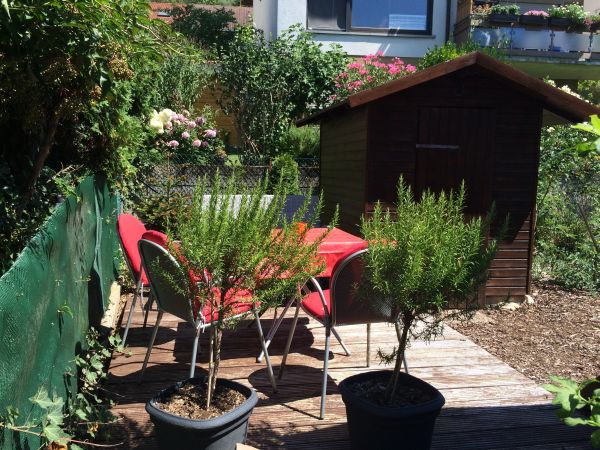 Gästehaus Kerle - Gartenterrasse